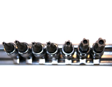 ZESTAW KLUCZY TRZPIENIOWYCH 1/4 TORX-5 SAFE 7 CZ.