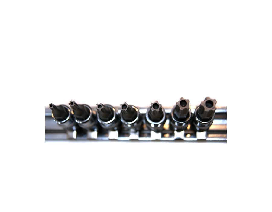 ZESTAW KLUCZY TRZPIENIOWYCH 1/4 TORX-5 SAFE 7 CZ. ZESTAW KLUCZY TRZPIENIOWYCH 1/4 TORX-5 SAFE 7 CZ.