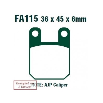 KLOCKI HAM. MOTO. APRILIA 280 CLIMBER (94-96)