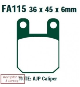 KLOCKI HAM. MOTO. APRILIA 280 CLIMBER (94-96)