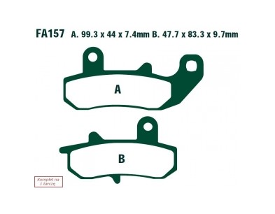 KLOCKI HAM. MOTO. SUZUKI DR 600 RK (SN41A) (89)