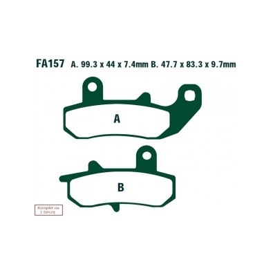 KLOCKI HAM. MOTO. SUZUKI DR 600 RK (SN41A) (89)