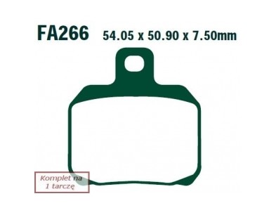 KLOCKI HAM. MOTO.  PEUGEOT DJANGO 125 HERITAGE (4T) (14) PIAGGIO X8 200 (04-05) YAMAHA X-MAX 125 BEZ ABS (10-14)