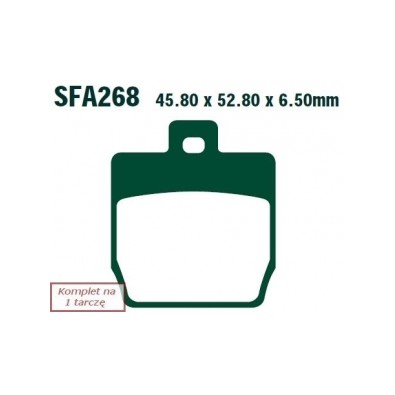 KLOCKI HAM. MOTO.  YAMAHA NS 50 AEROX-R NAKED (1PL1) (13-14)