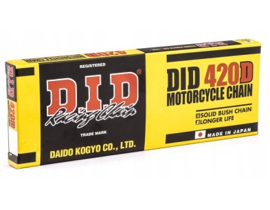 ACUCH NAPDOWY MOTO. DID 428  BEZ O-RING (1882DAN) (ROZKUTY+OGNIWO)