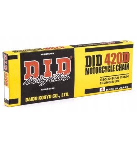 ACUCH NAPDOWY MOTO. DID 428  BEZ O-RING (1882DAN) (ROZKUTY+OGNIWO)