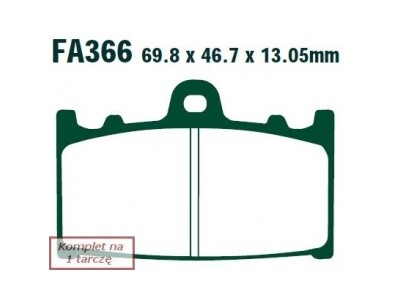 KLOCKI HAM. MOTO.  SUZUKI VL 1500 INTRUDER LEGENDARY CLASSIC (02-03)