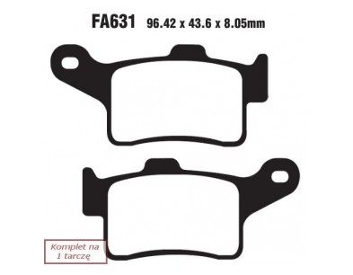 KLOCKI HAM. MOTO. CAN-AM SPYDER RS (13-14)