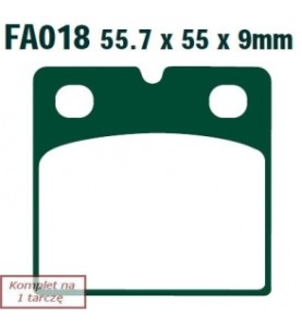 KLOCKI HAM. MOTO.  BMW K1200 GT (03-06)/  K1100 RS (ABS) (92-96)/  K1 (BEZ ABS) (88-93)