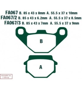 KLOCKI HAM. MOTO.  KTM MX 125 (89-93)/  EXC 350 (89)/  DXC/EXC/EGS 250/350 -(91)