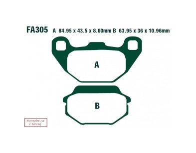 KLOCKI HAM. MOTO. ARCTIC CAT (ATV) 150 UTILITY 2X4 (09-14)