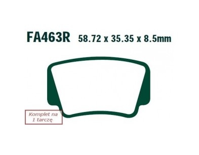 KLOCKI HAM. MOTO. KTM 450 SX-F (QUAD) (09)