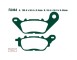 KLOCKI HAM. MOTO.  YAMAHA YBR 125 (10-14)