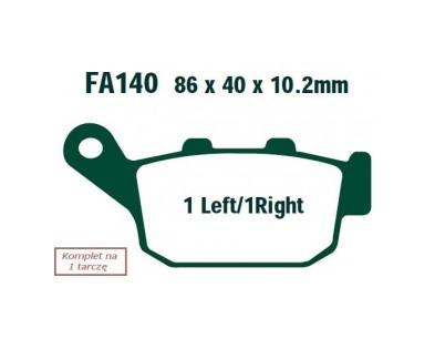KLOCKI HAM. MOTO.  HONDA FES 125 37716 PANTHEON (03-06)