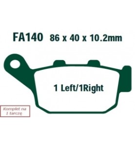 KLOCKI HAM. MOTO.  HONDA FES 125 37716 PANTHEON (03-06)