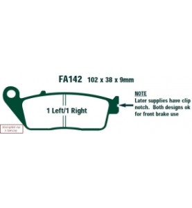 KLOCKI HAM. MOTO.  PEUGEOT SATELIS 500 (07-12)