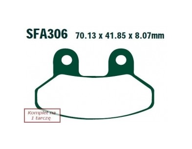 KLOCKI HAM. MOTO. SYM JOYRIDE 125 2007-2009