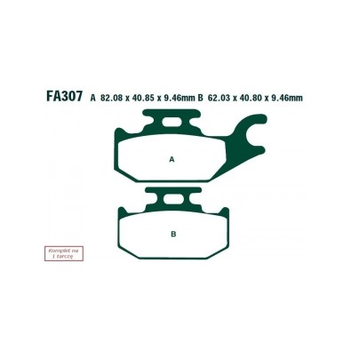 KLOCKI HAM. MOTO. SUZUKI UX 125 K8/K9/L0/L1 SIXTEEN (08-14)