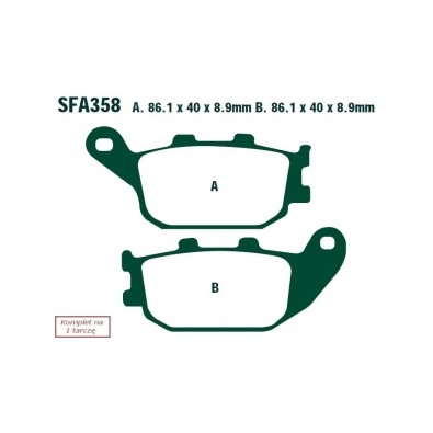 KLOCKI HAM. MOTO. HONDA NSS 250 FORZA/FORZA-ST/S/T/JAZZ/REFLEX  (00-04)