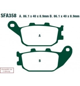KLOCKI HAM. MOTO. HONDA NSS 250 FORZA/FORZA-ST/S/T/JAZZ/REFLEX  (00-04)