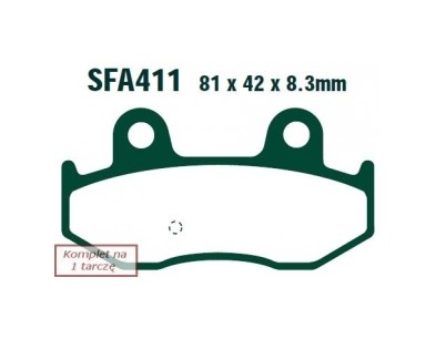 KLOCKI HAM. MOTO. SUZUKI AN 250 K1/K2 BURGMAN/SKYWAVE (01-02)