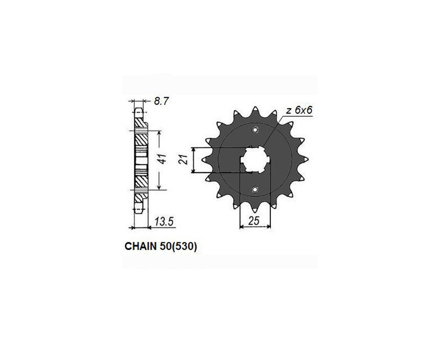ZBATKA NAPDOWA PRZD MOTO. SUNSTAR