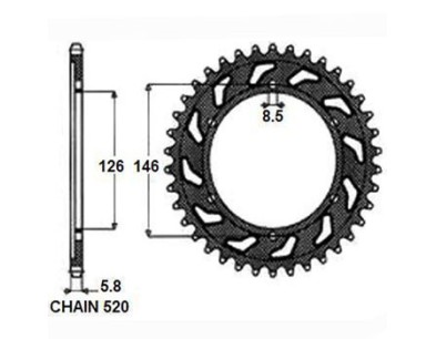 ZBATKA NAPDZANA TY MOTO. SUNSTAR