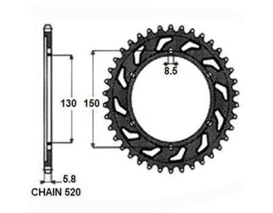 ZBATKA NAPDZANA TY MOTO. SUNSTAR
