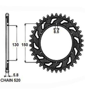 ZBATKA NAPDZANA TY MOTO. SUNSTAR