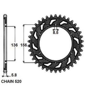 ZBATKA NAPDZANA TY MOTO. SUNSTAR