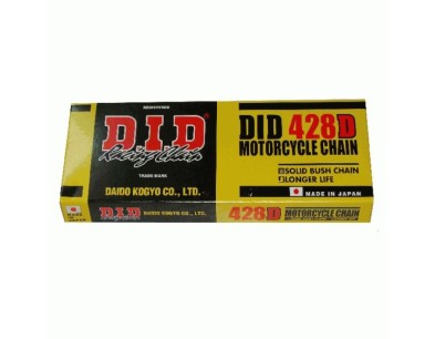 ACUCH NAPDOWY MOTO. DID 428  BEZ O-RING (1882DAN) (ROZKUTY+OGNIWO)