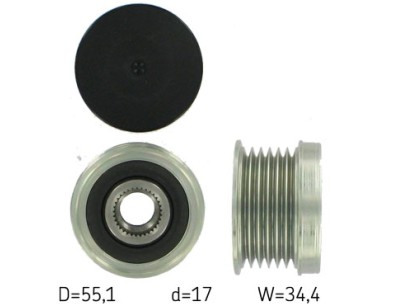 Dispositivo ruota libera alternatore