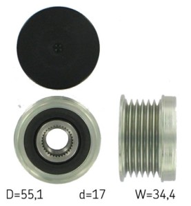 Dispositivo ruota libera alternatore