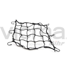 SIATKA BAGAOWA CZARNA MOTO.