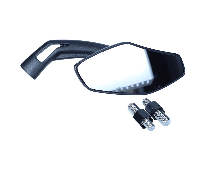 LUSTERKO MOTO.UNIWERSALNE CZARNE M10 PRAWE
