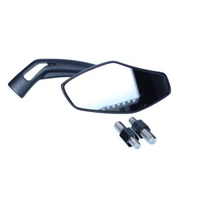 LUSTERKO MOTO.UNIWERSALNE CZARNE M10 PRAWE