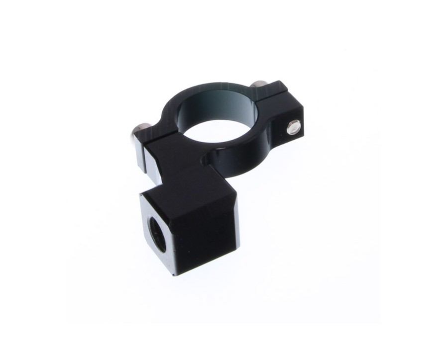 ADAPTER MOCOWANIA LUSTERKA MOTO. M10 CNC CZARNY