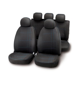 SET FODERE "EMBROIDERY" NERO/B