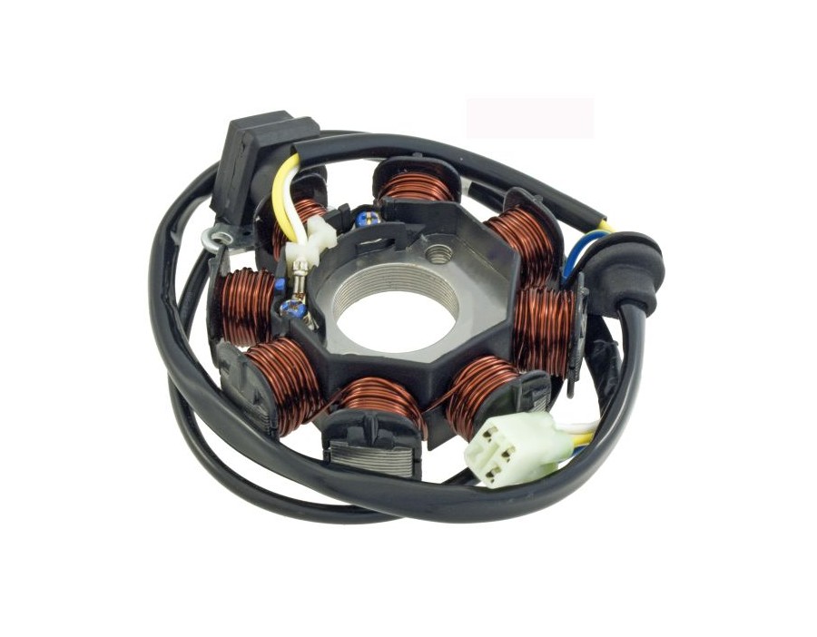 STOJAN (UZWOJENIE) KOA MAGNESOWEGO MOTO. KYMCO PEOPLE 125-150CC 1999/2000 8 POLES 00123300/31120-KHB4-90A STOJAN (UZWOJENIE) KOA MAGNESOWEGO MOTO. KYMCO PEOPLE 125-150CC 1999/2000 8 POLES 00123300/31120-KHB4-90A