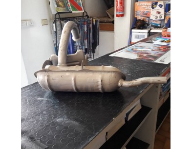 SILENZIATORE MARMITTA TERMINALE SCARICO FIAT 850 FAMILIARE PULMINO - OE 4151534