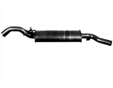 723207 Marmitta Silenziatore scarico post VW Golf GTI 83-90 - Rear exhaust system Golf GTI MK2