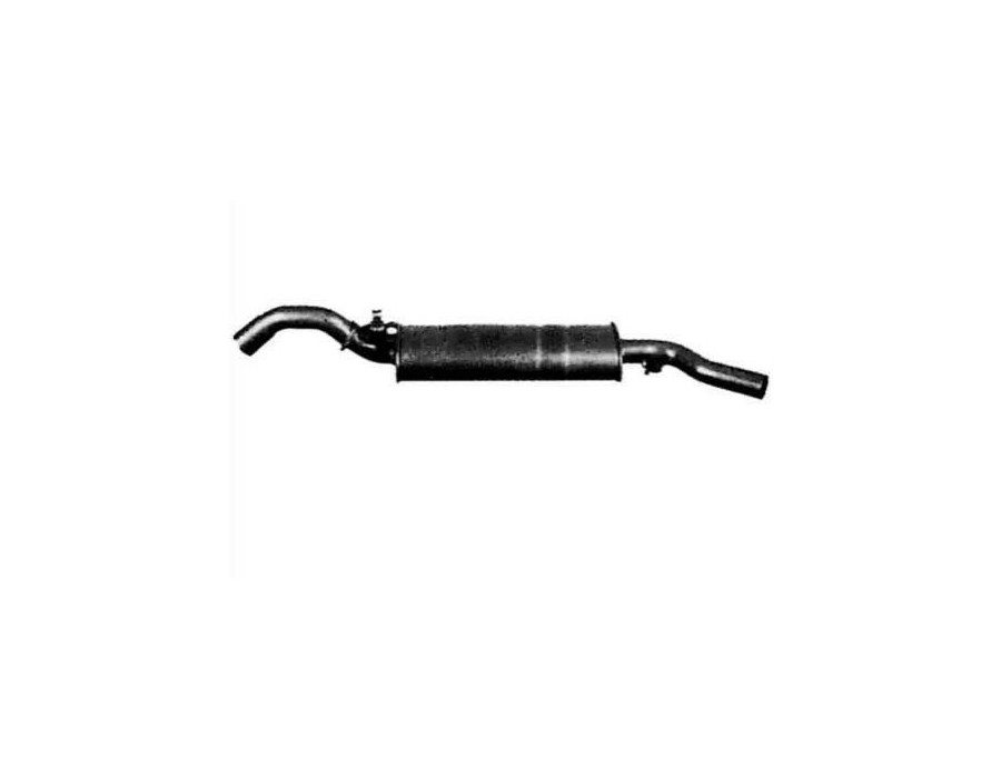 723207 Marmitta Silenziatore scarico post VW Golf GTI 83-90 - Rear exhaust system Golf GTI MK2