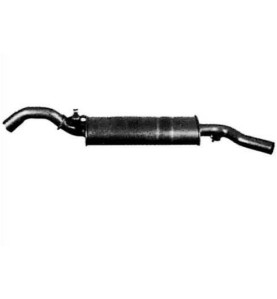 723207 Marmitta Silenziatore scarico post VW Golf GTI 83-90 - Rear exhaust system Golf GTI MK2