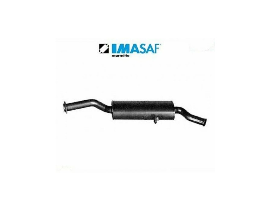 268707 Marmitta Silenziatore posteriore Fiat Croma 2000 TB 1900 2500 D TD - Rear Exhaust silencer muffler Croma TB TD