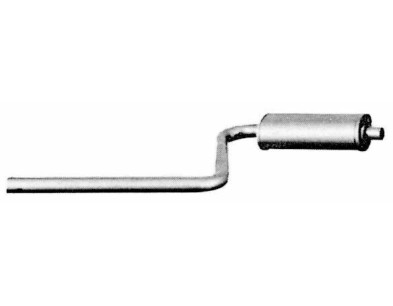264606 Marmitta Silenziatore Centrale Fiat DUNA FIORINO PENNY ELBA - Central Exhaust Silencer Muffler DUNA FIORINO
