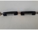 Coppia maniglie post nero cromo Fiat 125 124 - Set rear door handles Fiat 125 124