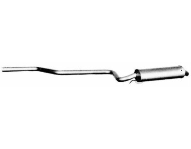265906 Marmitta Silenziatore Centrale Fiat Regata Week End SW 1.3 - Central Exhaust Silencer Muffler Regata SW 1.3