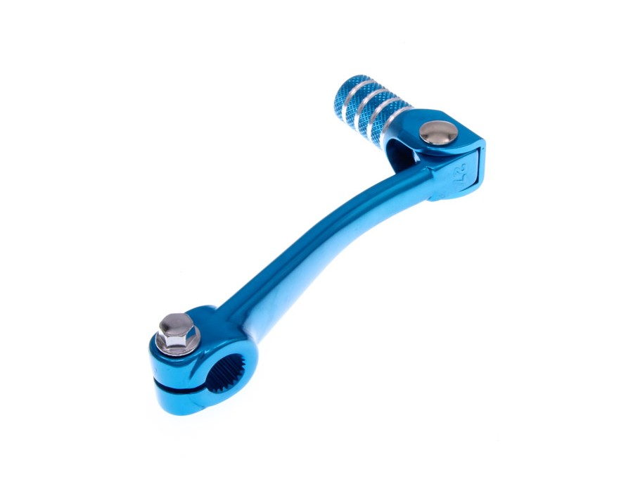 DWIGNIA ZMIANY BIEGW MOTO. ALUMINIOWA NIEBIESKA