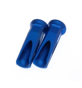 ZESTAW PODNKW MOTO. ALUMINIUM NIEBIESKIE