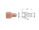 CZNIK PRZEWODW HAM. WEW. M 12X1,25 SF + ZEW M 10X1 SF